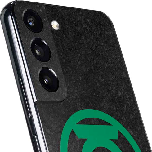 DC Comics Green Lantern Logo Black Background Galaxy S22 Skin